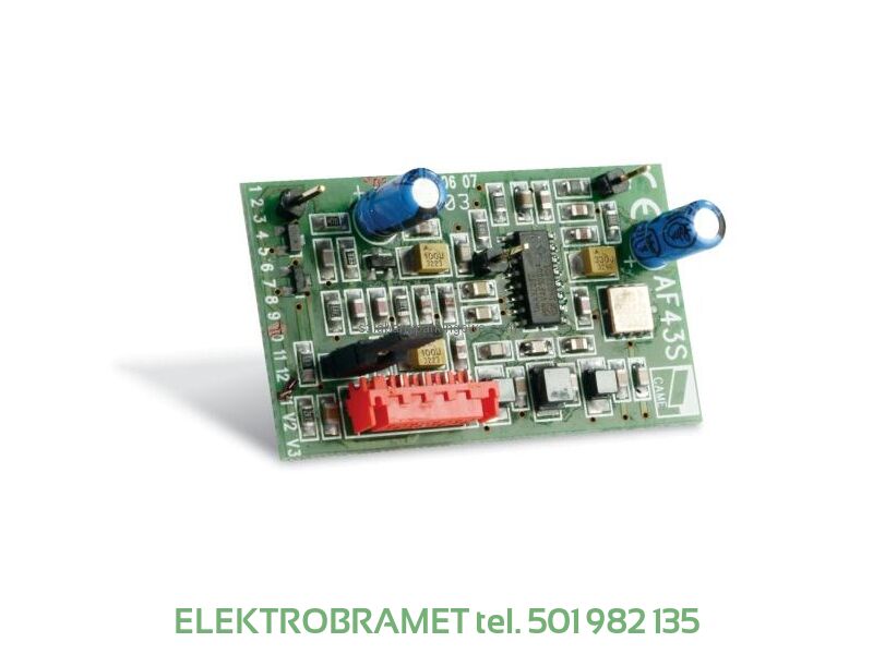 AF43S- Karta Częstotliwości 433,92MHz